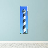 プンタモスカーターライトハウスバーチカルキャンバスアート キャンバスプリント (インサイチュ (ウッドフロア))