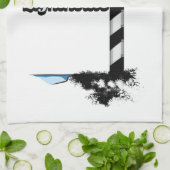 プンタモスカーターライトハウス キッチンタオル (折り畳み)