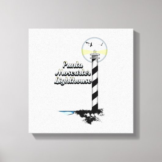 プンタモスカーターライトハウス キャンバスプリント (正面)