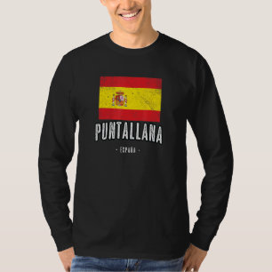 プンタラナスペインES国旗の都市 – Bandera Ropa - Tシャツ
