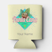 プンタ・カナ カリブ海 ドミニカ共和国 レトロ 缶クーラー (裏面)