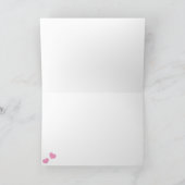 プンプキンラブグリーティングカード カード (内部)