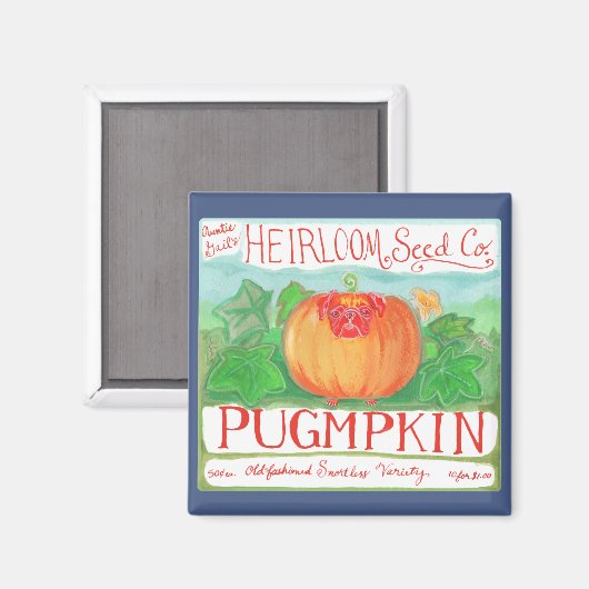 プンプキン磁石 マグネット (正面/裏面)