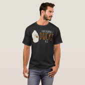 プン私はおもしろい通常の2ダック犬の学校水だった Tシャツ (正面フル)