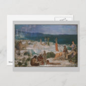 プヴィス・ド・シャバンヌのギリシャ植民地マシリア ポストカード (正面/裏面)