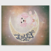 プーおもしろいル |誕生日素晴らしギフト ラッピングペーパー (フラット)