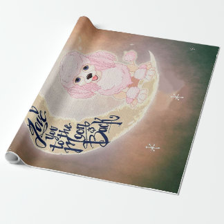 プーおもしろいル |誕生日素晴らしギフト ラッピングペーパー