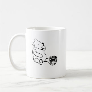 プーさんマグカップ ひと舐めだけのおねだり コーヒーマグカップ
