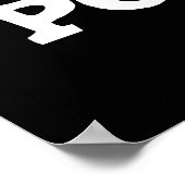 プーすごいワーおもしろいすごいヒーロウンチプンダークBG ポスター (角)