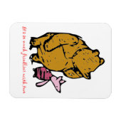 プーとピゲ マグネット (横)