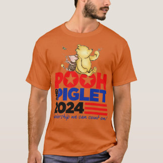 プーとピゲ Tシャツ