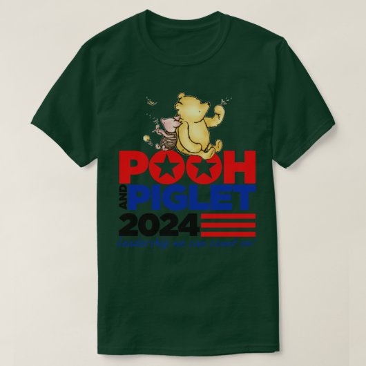 プーとピゲ Tシャツ (デザイン正面)