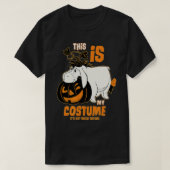 プーのワインこれは私の衣装ハロウィー Tシャツ (デザイン正面)