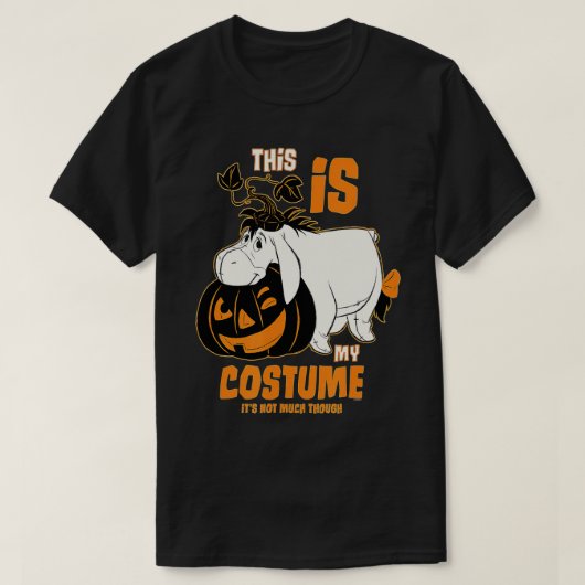 プーのワインこれは私の衣装ハロウィー Tシャツ (デザイン正面)