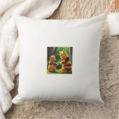 プーのワイン1. クッション (ブランケット)