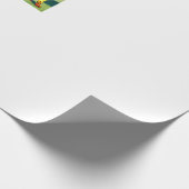 プーのワイン3. ラッピングペーパー (角)