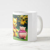 プーのワイン4. ジャンボコーヒーマグカップ (正面右)