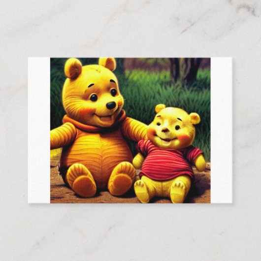 プーのワイン6. 名刺 (正面)