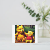 プーのワイン6. 名刺 (スタンド正面)