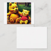 プーのワイン6. 名刺 (正面/裏面)