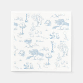 プーのワイン スタンダードカクテルナプキン