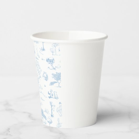 プーのワイン 紙コップ (左)