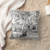 プーの木のワイン –  クッション (ブランケット)