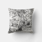 プーの木のワイン – クッション (裏面)