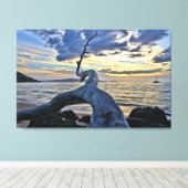 プーオライビーチトリプルキャンバス キャンバスプリント (インサイチュ (ウッドフロア))