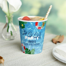 プーカッコいいルパーティー |スイミング誕生日招待状