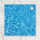 プーカッコいいルパーティー |水泳誕生日ありがとう フェイバータグ (裏面)