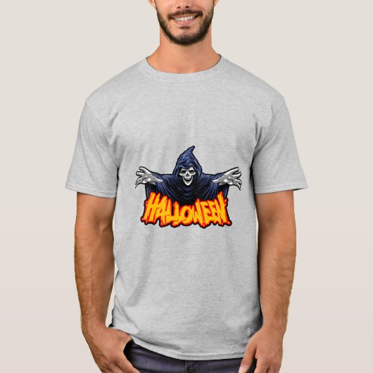 プーキーパンプキンスカルTシャツ Tシャツ (正面)
