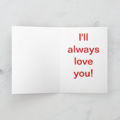 プーキーベアーカードホリデーカード シーズンカード (内部)