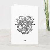 プーキー ベア カード ホリデー カード (裏面)