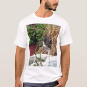 プークア・ブー子猫 Tシャツ (正面)