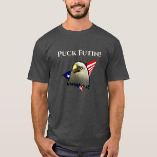 プークフティンアメリカン・イーグル・アメリカ国旗 Tシャツ