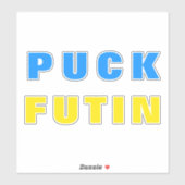 プークフティンステッカーウクライナ国旗のサポートウクライナ シール (シート)