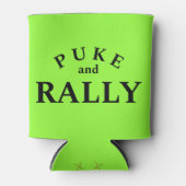 プーク&ラリークーラーボックス-おもしろいはっきりしたタイポグラフィ 缶クーラー (正面)