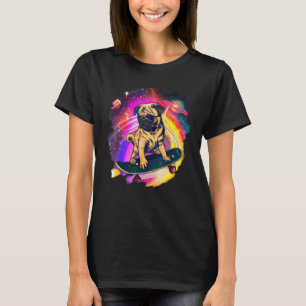 プーグスケートボードインアウタースペースレトロヴィンテージスカ Tシャツ