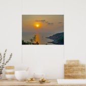 プーケットの夕日 ポスター (キッチン)