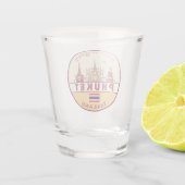 プーケットタイランドシティスカイラインエンブレム ショットグラス (裏面)