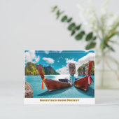 プーケットタイランドシースケーモダンプ ポストカード (スタンド正面)