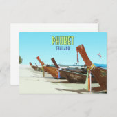 プーケットタイランドトロピカルビーチヴィンテージ (正面/裏面)