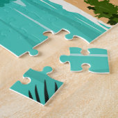 プーケットタイランドレトロ ジグソーパズル (側面)