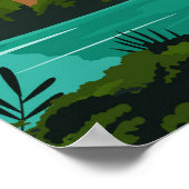 プーケットタイランドレトロ ポスター (角)