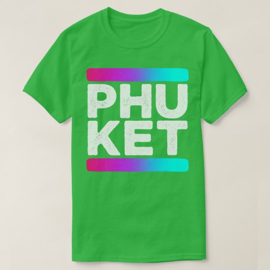 プーケットタイ Tシャツ (デザイン正面)