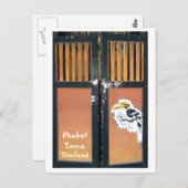 プーケットタウン（タイ） ポストカード (正面/裏面)