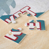 プーケットドルフィン – レトロヴィンテージトラベル ジグソーパズル (側面)