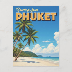 プーケットパトンビーチタイランド旅行 ポストカード