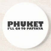 プーケット私はパタヤに行く コースター (正面)